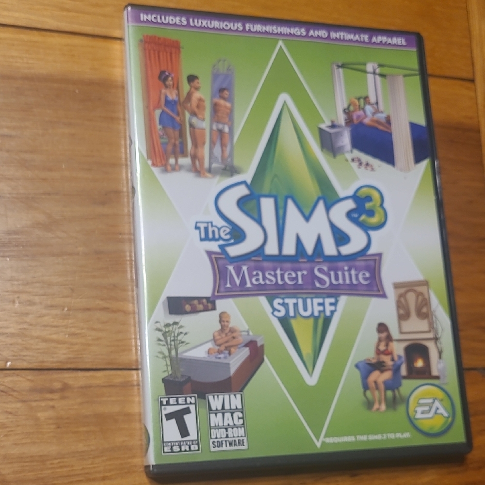 The Sims 3: Master Suite Stuff (Green) PC/Mac Game